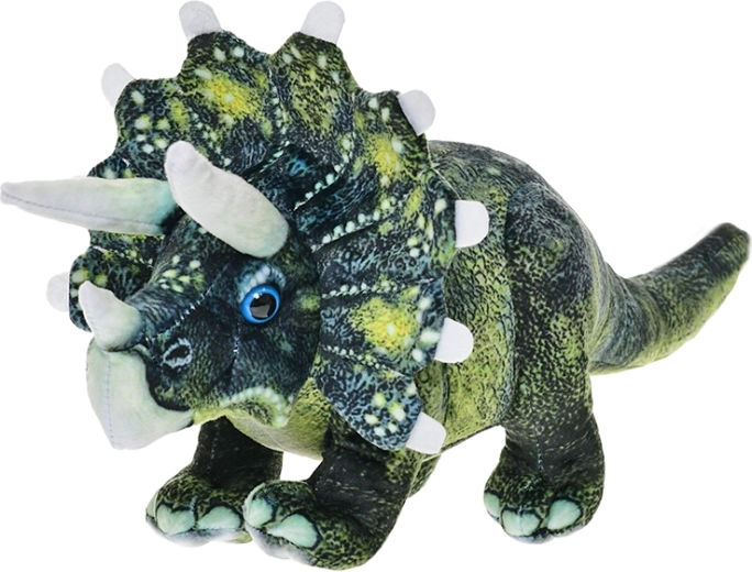 Plīša triceratops 38 cm bērniem no 0 mēnešiem