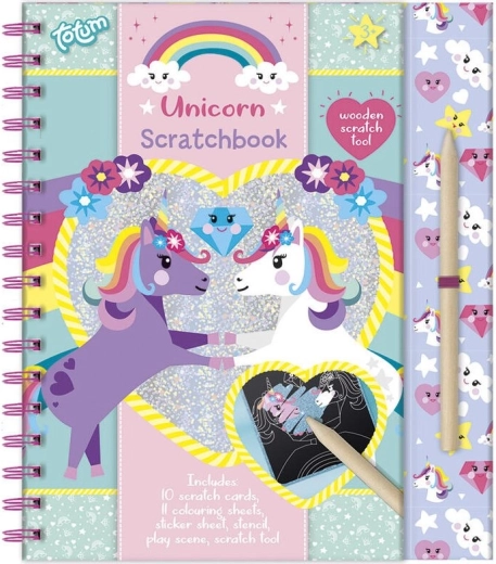 Scratch Book Unicorn