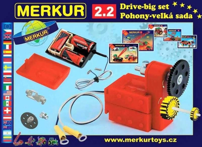 Merkur piedziņas un pārnesumi