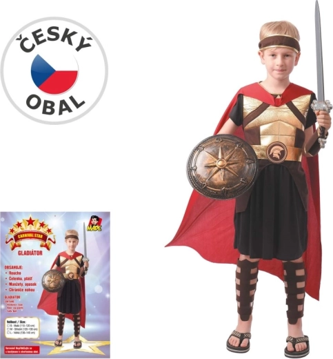 Bērnu karnevāla gladiatora kostīms 110–120 cm