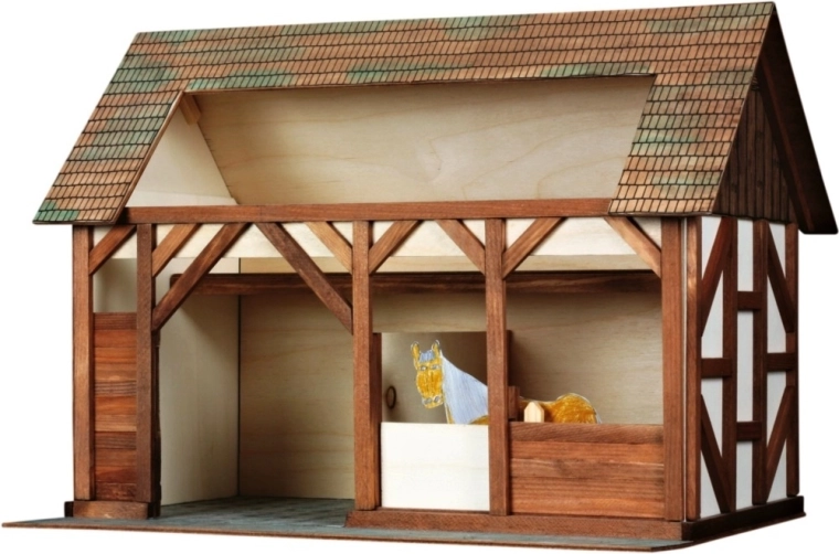 Walachia Wooden Glue-Together Stable Construction Kit