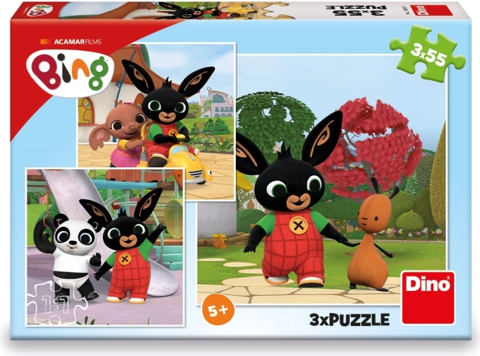 BING Puzzle plays 3×55 pieces