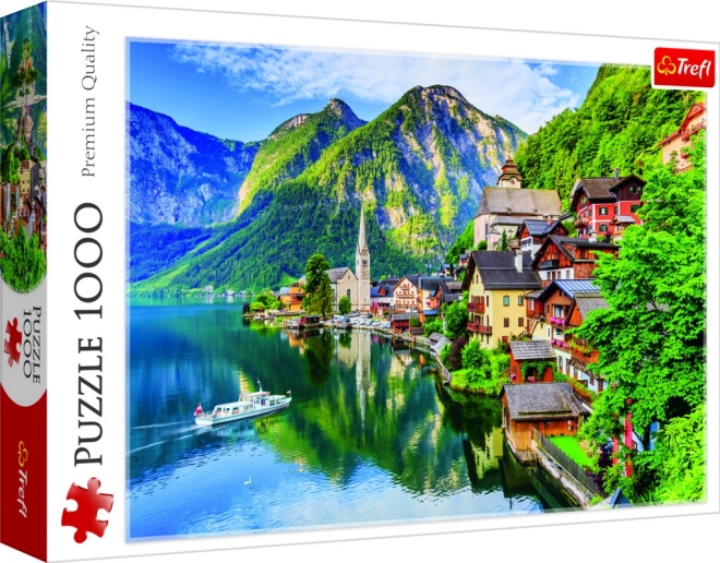 Puzle 1000 gabali – Hallštate, Austrija (TREFL)