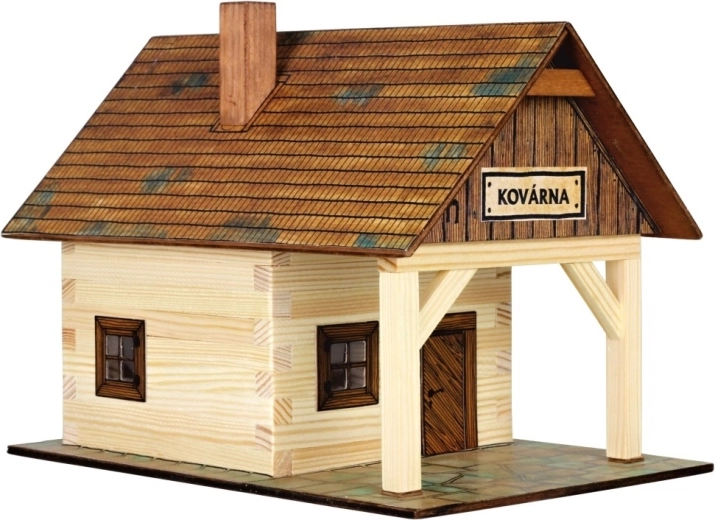 Walachia Wooden Glue-Together Model Kit Forge