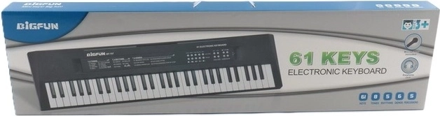 Bērnu elektroniskais sintezators Madej ar mikrofonu