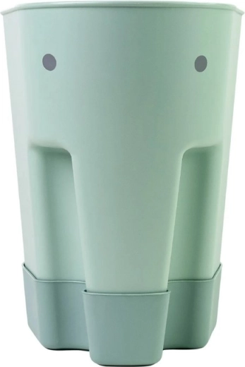 Shnuggle Ellie uzglabāšanas groziņš vannas rotaļlietām eucalyptus green - 1 gab.