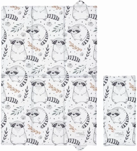 Ceba Baby ceļojumu pārtinamais paliktnis Raccoon 40 × 60 cm