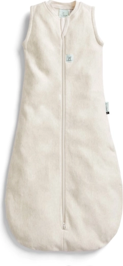ErgoPouch Jersey Organic Cotton Sleeping Bag Oatmeal Marle 0.2 TOG (8–24 months)