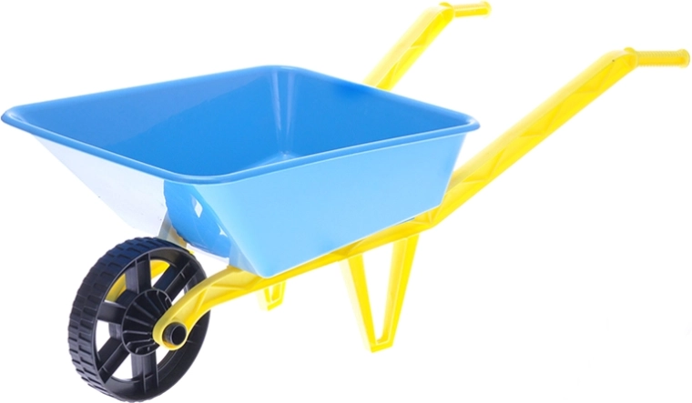 Bērnu plastmasas ķerra smiltīm 72 × 29 × 25 cm – zila