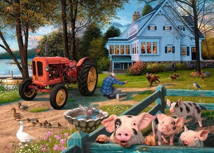 Ravensburger puzle Dzīve laukos XXL 300 gabaliņi