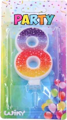 Ballīšu svece numurs 8 Zvaigznes