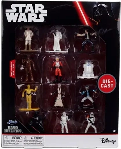Jada Star Wars set of metal figurines 4 cm (12 pcs)