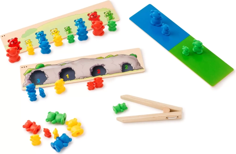Toys for Life – lācīšu šķirošana pēc krāsas un izmēra