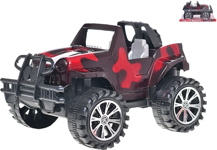 Off-road car with flywheel 19 cm