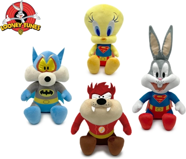 Looney Tunes plīša figūriņa supervaronis 23 cm, sēdoša