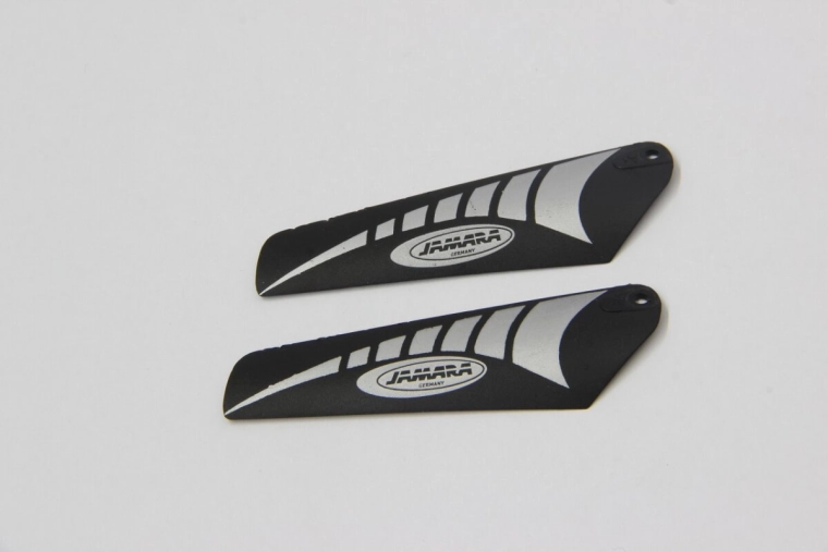 Augšējās rotora lāpstiņas Gyro Turbo 2,4 GHz, melnas - 1 gab.