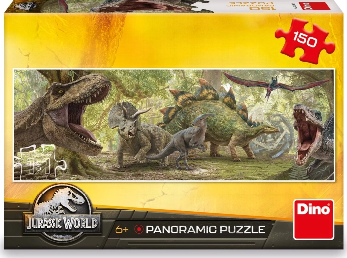Panoramic Puzzle Jurassic World Dino 150 Pieces