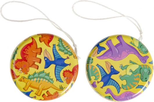 Metāla jojo ar dinozauru motīvu