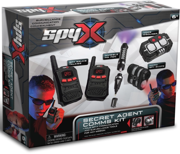 SpyX spiegu komplekts 4 vienā bērniem
