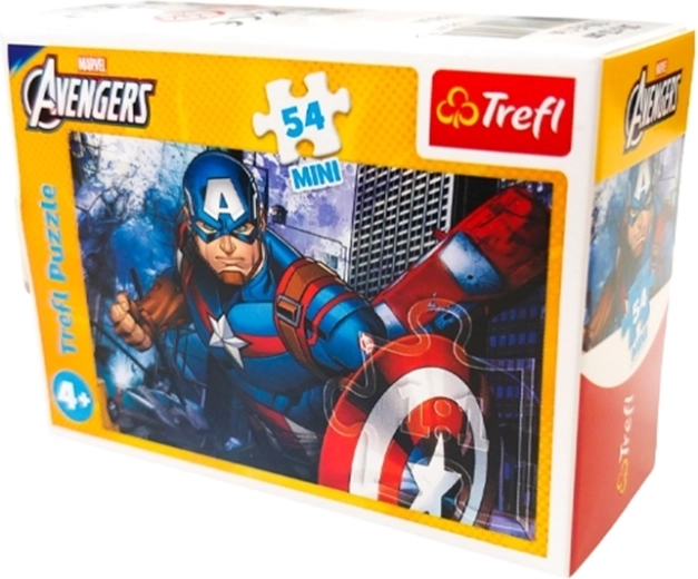 Trefl puzle Avengers: Kapteinis Amerika, 54 gabali