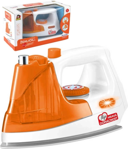 Children's Battery-Powered Iron with Czech Voice
