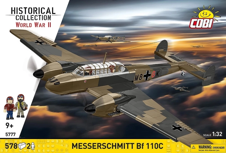 COBI Messerschmitt BF 110C Building Set – 578 pieces