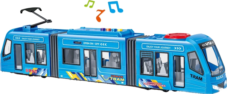 Tramvajs ar efektiem 42 cm