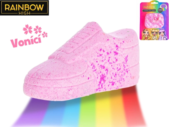 Vannas bumba ar varavīksnes efektu RAINBOW HIGH – 2 veidi