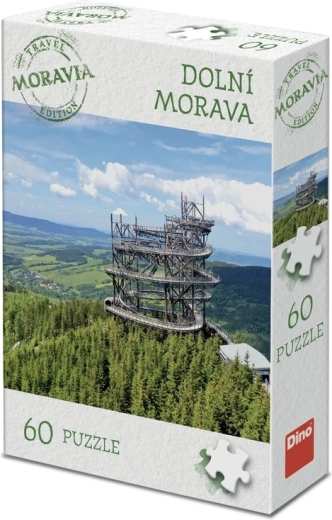 Dino puzzle Tourist Edition Moravia: Dolní Morava (60 pieces)