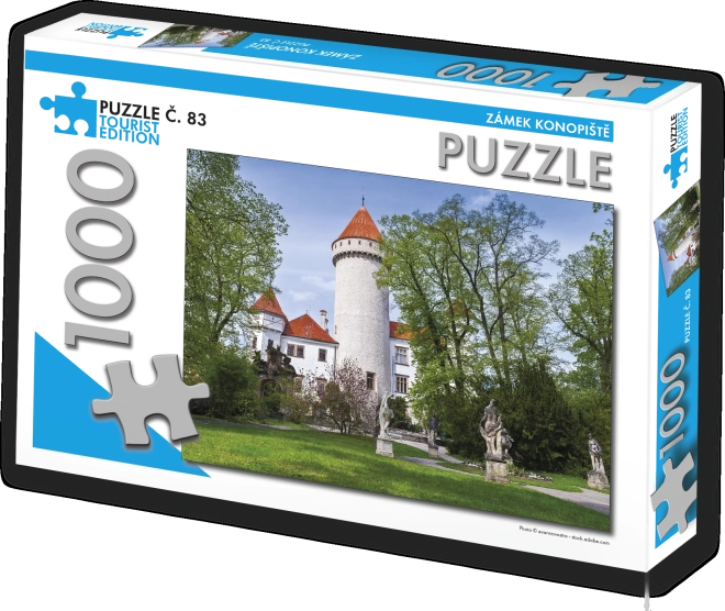 Puzle Konopištes pils 1000 gabaliņu