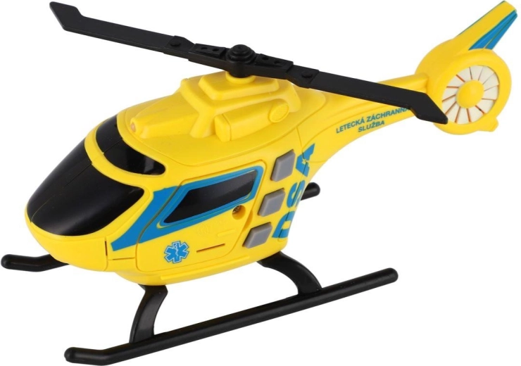 DSA air rescue helicopter with light and sound effects