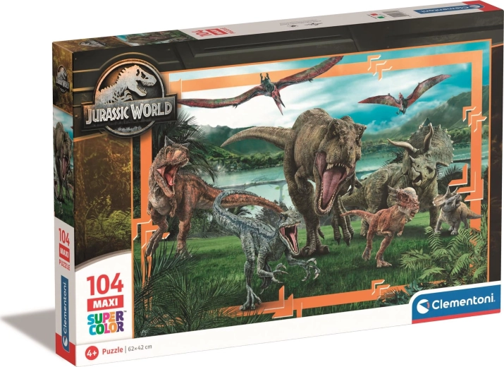 Maxi puzzle 104 pieces Jurassic World