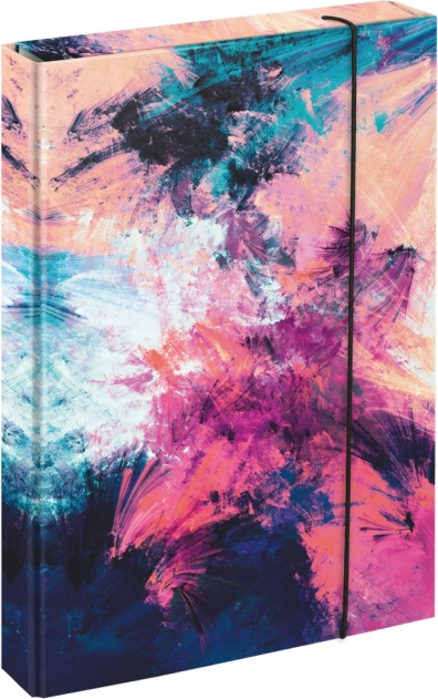 Baagl mapes skolas kladēm A4 Jumbo Abstract