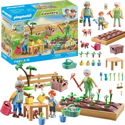 Playmobil Country Garden Set at Grandpa's