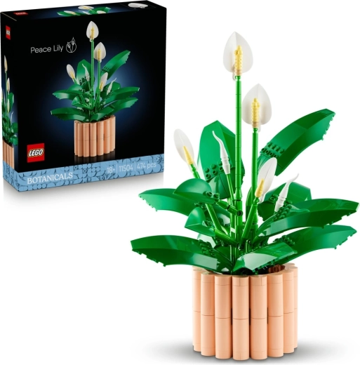 LEGO Botanicals Peace Lily (Spathiphyllum) – building set for adults