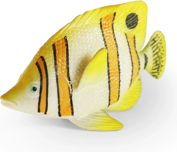 Yellow Rubber Fish 10 cm