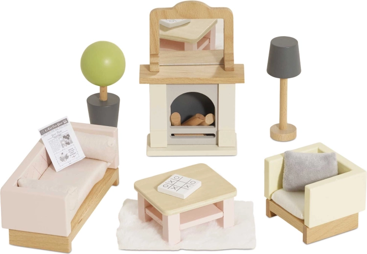 Koka mēbeles leļļu namiņam – viesistaba Daisylane Le Toy Van
