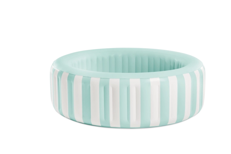 Piepūšamais bērnu baseins Coastal Luxe ar svītrām