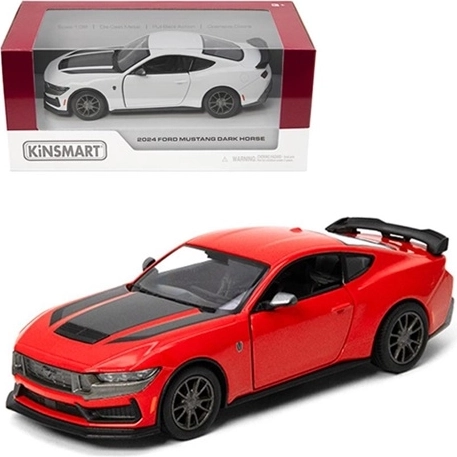 Kinsmart Ford Mustang Dark Horse 2024 metal model in 1:38 scale - 1 piece