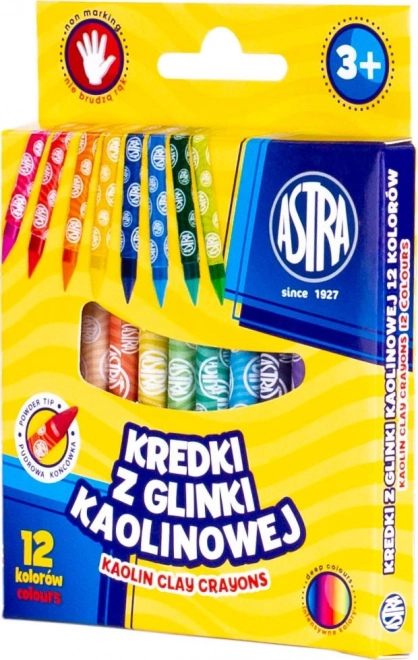 Kaolīna krītiņi 12 gab. ASTRA
