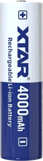 Li-ion battery Xtar 18650 3.6 V 4000 mAh with protection