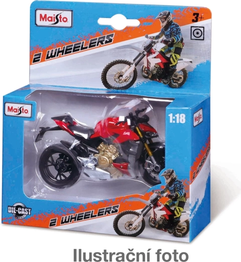 Maisto Wheelers metāla motocikla modelis 1:18