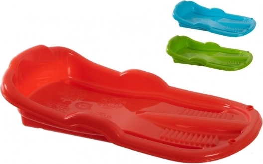 Plastmasas ragavas (bobslejs) 63x36 cm, 3 krāsas