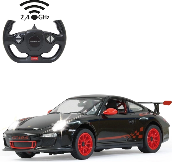 RC auto Porsche GT3 RS 1:14, melns