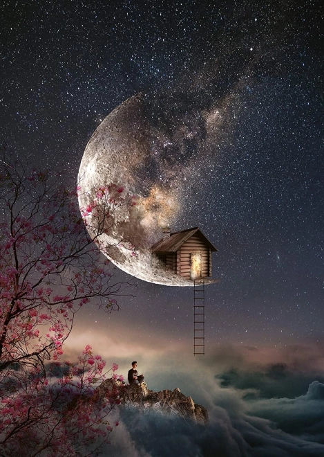 Pūzle Sapņu čuksti 1000 gabalu