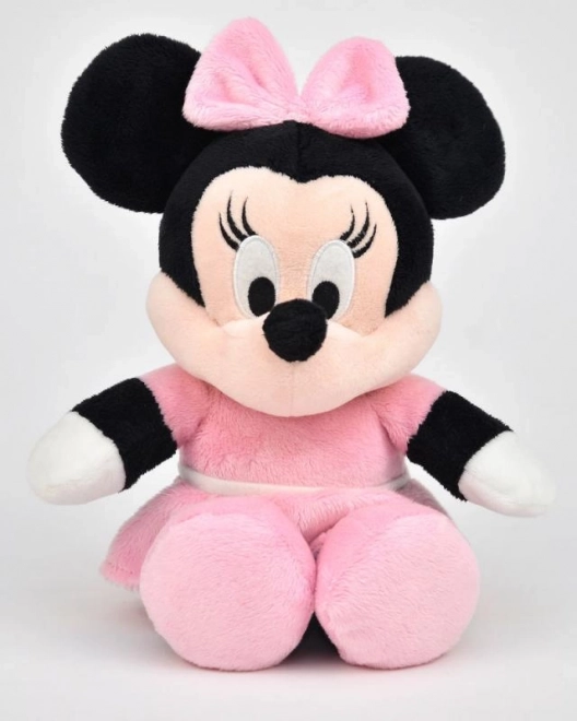 Pīkstaina MINNIE rozā krāsā 25 cm