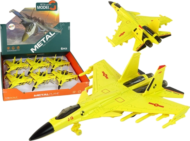 Dzeltena berzes reaktīvā lidmašīna 1:72