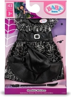 BABY born witch costume for 43 cm dolls