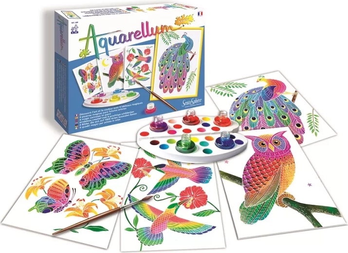 SentoSphere watercolor set for children In the Park