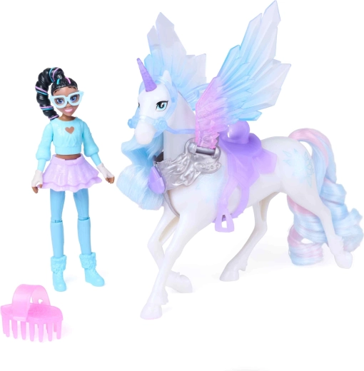 Unicorn Academy magical wings Glacier and Layla 11 cm